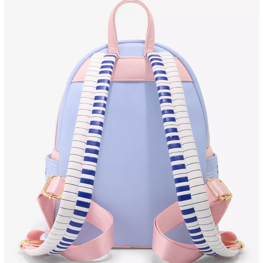 Loungefly Disney The Aristocats Kittens Piano Mini Backpack and Wallet NWT - Picture 3 of 9